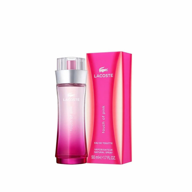 LACOSTE TOUCH OF PINK bottle